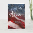 Search for bald eagle birthday cards Stars and stripes