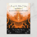 Search for orange lily wedding invitations Floral