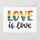 Search for transgender rainbow postcards Love is love