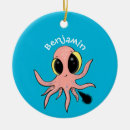 Search for cute octopus christmas tree decorations Kawaii