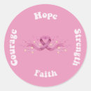Search for awareness ribbon stickers Cancer fighter