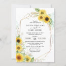 Search for sun flower wedding invitations Floral