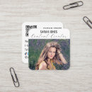 Search for instagram influencer business cards Simple