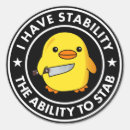 Search for duck humour stickers Goose