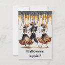 Search for funny skeletons invitations Spooky