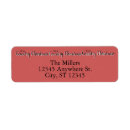 Search for country style return address labels Rustic