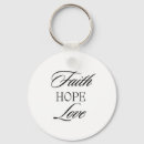 Search for faith hope love key rings Christian