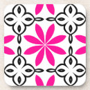 Search for hot pink coasters White