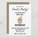 Search for funny food invitations Foodie