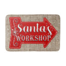 Search for country christmas bath mats Red