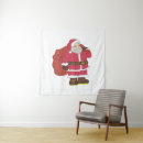 Search for santa claus tapestries Xmas