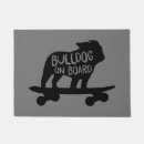 Search for bulldog doormats Funny