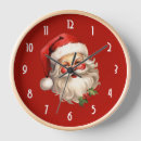 Search for vintage santa claus clocks Retro