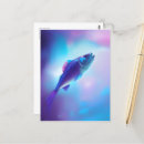 Search for blue fish postcards Space