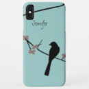 Search for bird on a branch iphone cases Leaves