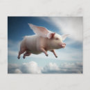 Search for piggies postcards Blue