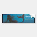 Search for mermaid bumper stickers Blue