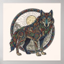 Search for tribal wolf posters Wildlife