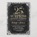 Search for 25th silver anniversary invitations Classy