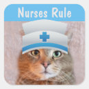 Search for nurse cat stickers Funny