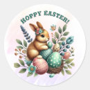 Search for hoppy easter bunny stickers Pink