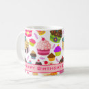 Search for cupcake birthday mugs Sweet