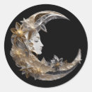 Search for moon face stickers Lunar