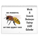 Search for bees calendars Beekeeper