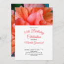 Search for tropical 50th birthday invitations Floral