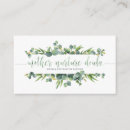 Search for doula business cards Floral
