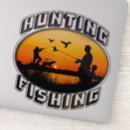 Search for love fishing stickers Hunting