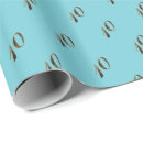 Search for 10th birthday wrapping paper Pattern