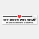 Search for refugees bumper stickers Muslim