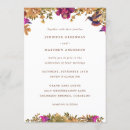Search for purple lavender gold wedding invitations Rustic