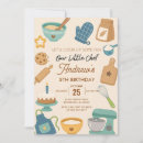 Search for little chef invitations Baking party