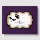 Search for plum wedding guest books Elegant