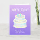 Search for name cake cards Purple