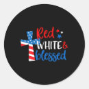Search for red cross flag stickers Patriotic