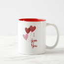 Search for heart balloon mugs I love you