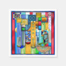 Search for stained glass napkins Geometric