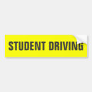 Search for student driver bumper stickers Yellow