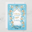 Search for elegant 70th birthday cards Blue