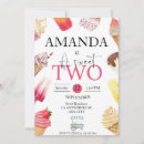 Search for two sweet invitations Ice cream