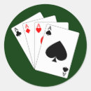 Search for playing card suits stickers Red