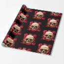 Search for creepy christmas wrapping paper Vampire