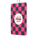 Search for cool car air fresheners Hot pink