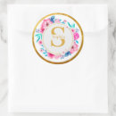 Search for initial i stickers Elegant