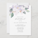 Search for 4x6 floral bridal shower invitations Botanical