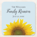 Search for family reunion coasters blue
