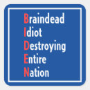 Search for idiot stickers Political